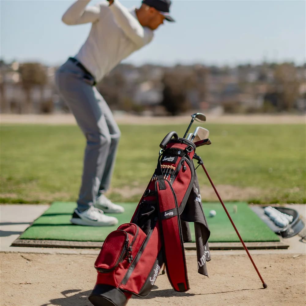 THE LOMA - Ron Burgundy Par 3 Golf Bag