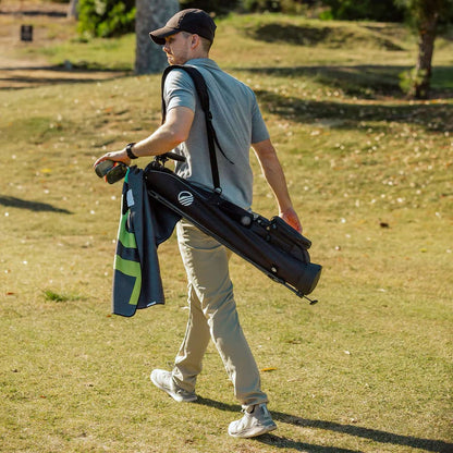 THE LOMA - Matte Black Par 3 Golf Bag