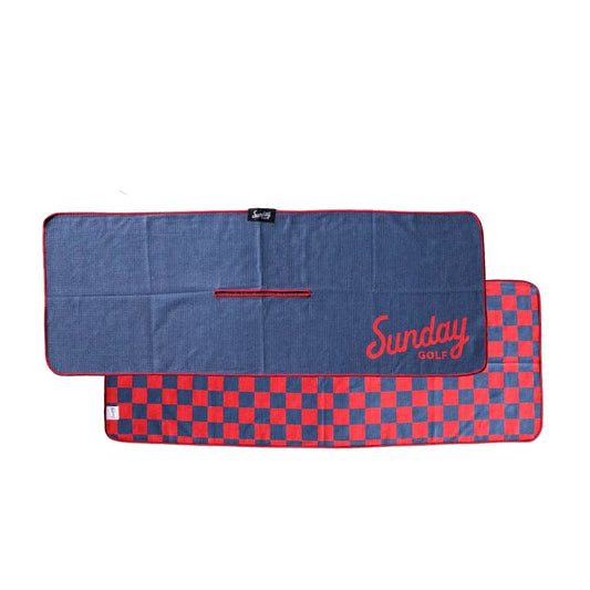 Tailgate Golf Towel - Old Navy Red