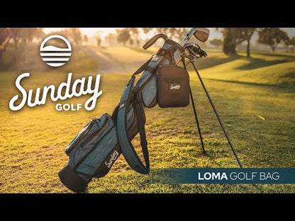 THE LOMA - Cobalt Blue Par 3 Golf Bag